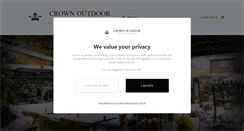 Desktop Screenshot of crown-outdoor.co.uk